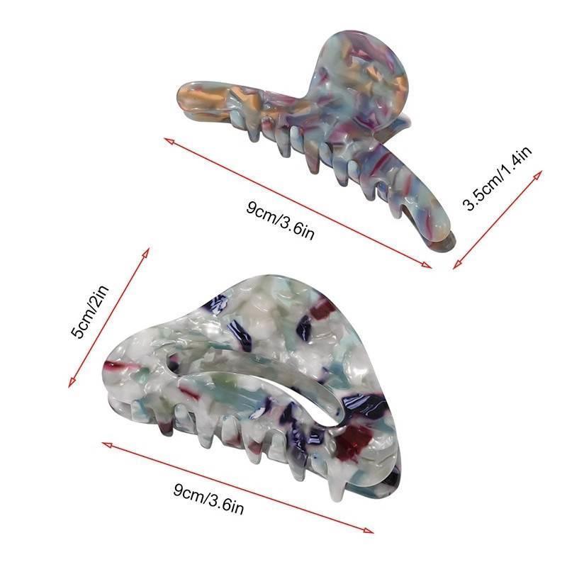 Vintage Hair Clips for Women Simple Claw Clip High Large 10