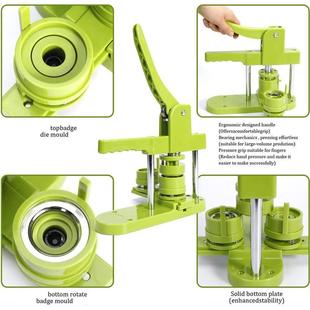 Badge Pin Button Maker Machine DIY 25/32/37/44/58MM Badges S