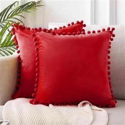 Soft Velvet Cushion Cover Decorative Pillows Throw waist