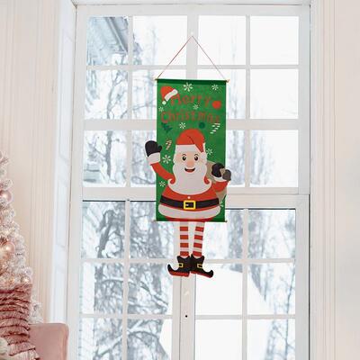 Christmas Ghost Face Pumpkin Door Hangings Witch Hat Trick