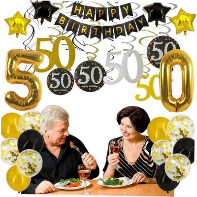 30th 40th 50th 60th birthday decorations Number Balloons