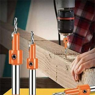 Duty Drill Heavy Shank 10mm With Set Bit Countersink 5pcs