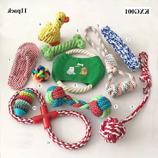 spot cotton teething toy toys dog set chewing Dog rope