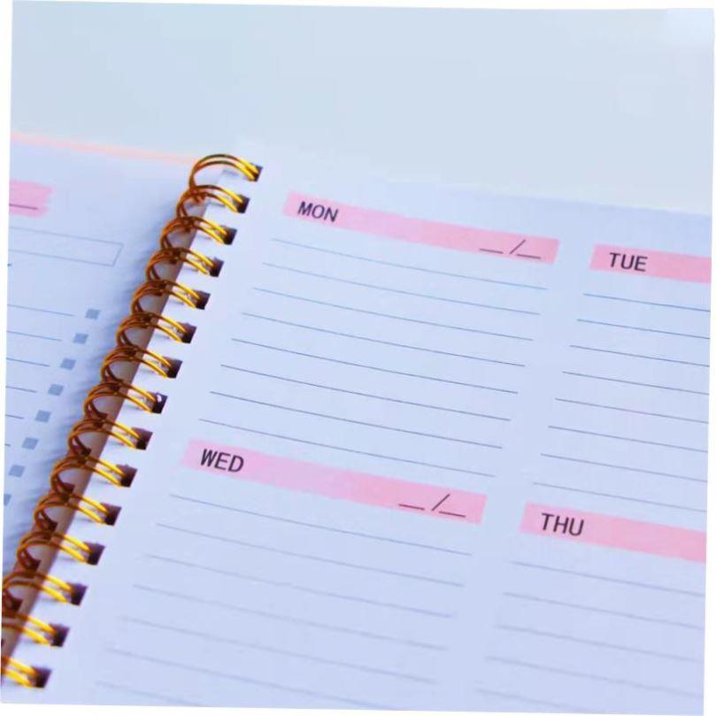 A5 Agenda Planner Notebook Diary Weekly Planner Goal Habit 1