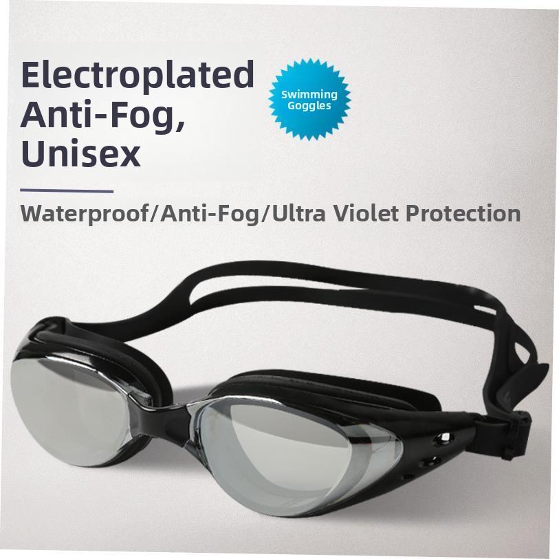 adult non-fogging swimming goggles swim glasses adjustable