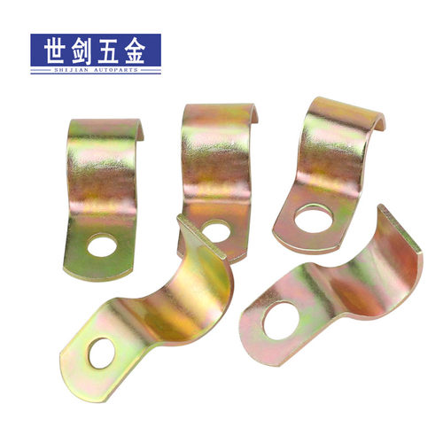 D5D6D8-D35 U型管卡箍抱箍骑马卡管卡管夹管支架管扣单边水管夹