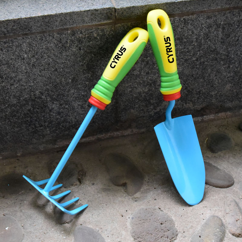 儿童铲子园艺工具套装挖沙耙子家用种花小铲子赶海神器种树植树铲