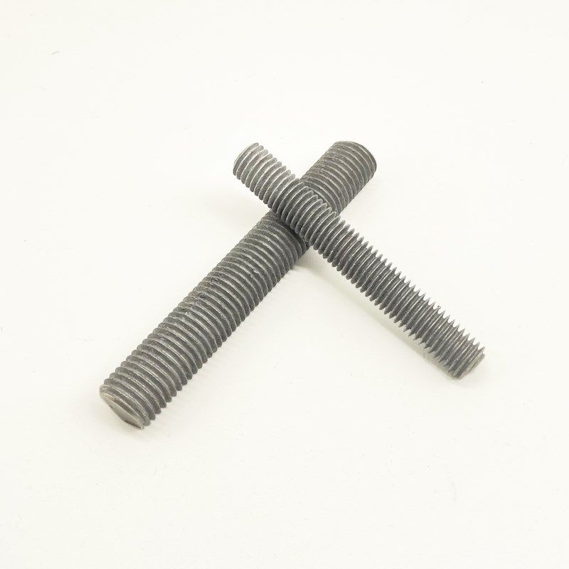 热镀锌丝杆牙条热浸锌螺杆通丝罗柱M8M10M12M14M16M20M24M27M30