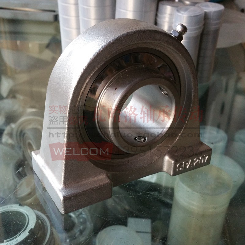 不锈钢带座轴承SUCPA204 205 206 207 208 209 210 203 202 201