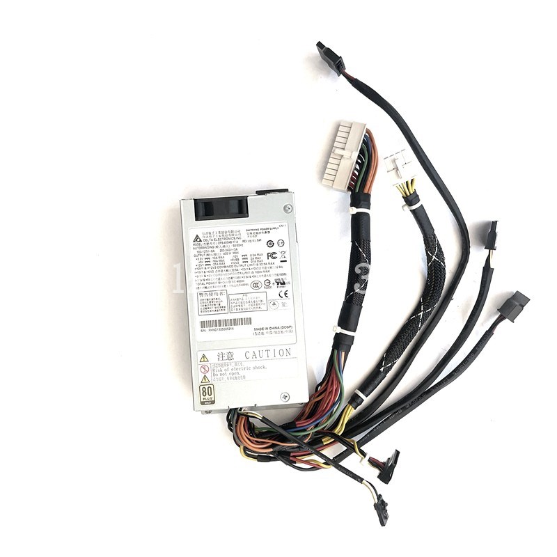 金牌台达400W小1U工控NAS服务器FLEX一体机静音电源 DPS-400AB-17