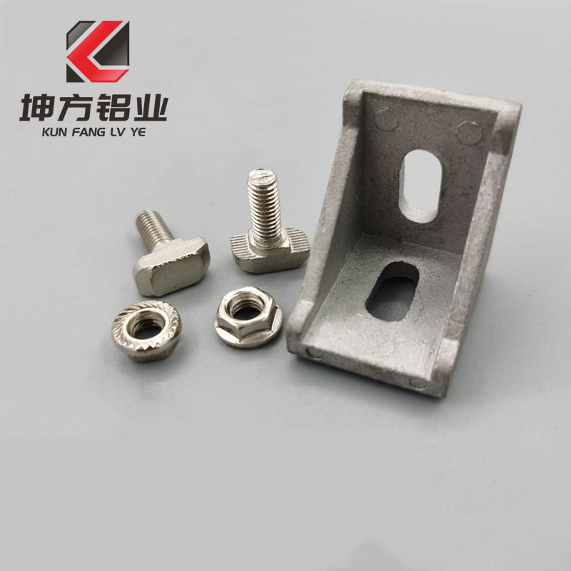 工业角码直角90度固定件角铝铝型材配件4040铝合金型材连接件角件