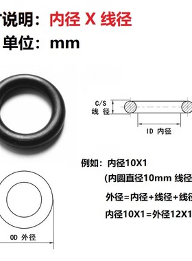 EPDM70乙丙橡胶O型密封圈线径2*19 20 21 22 23 25 26 28 30 31