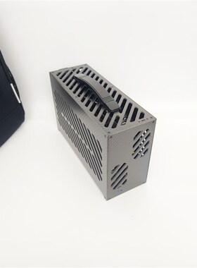 A4结构5升ITX机箱A45,小1u电源支持7900xtx 4070tis 450度转接卡