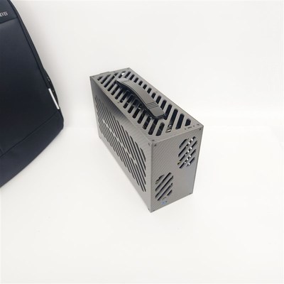 A4结构5升ITX机箱A45,小1u电源支持7900xtx 4070tis 450度转接卡