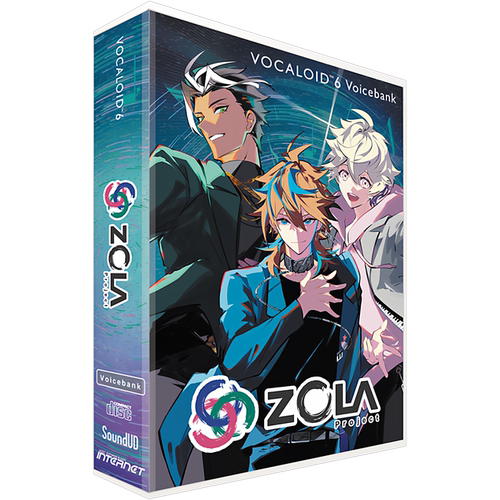 ZOLA Project V6 音源声库 · 正版VOCALOID实体 ·日本全新代购