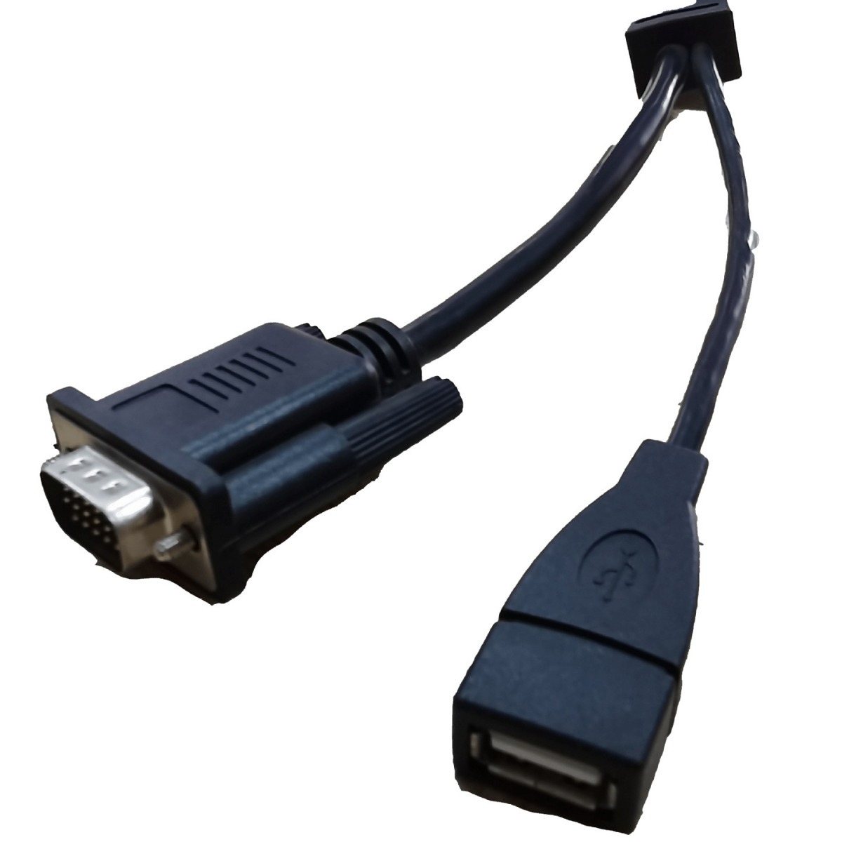 USB转串口 一分二USB转RS232公头USB转9孔公头 9孔公头串口延长线