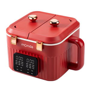 monda蒙达双胆电饭煲电饭锅小型1-2-3人多功能智能家用迷你蒸煮锅