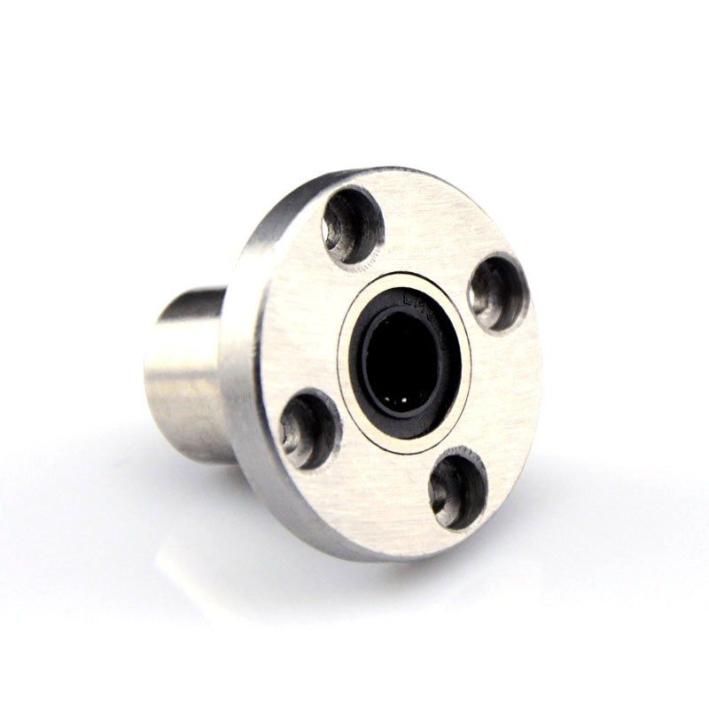 圆法兰直线轴承 LMiF6UU LMF8UU LMF10UU LMF12UU LMF13UU滑动轴