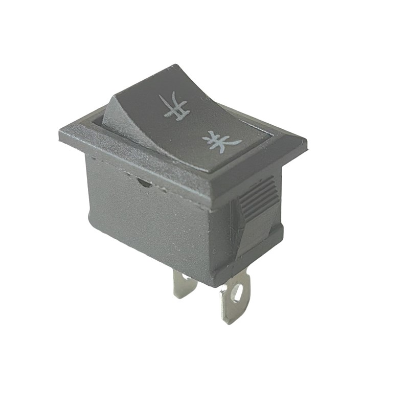 船型开关KCD1h 2脚2档印字开关6A 250尺寸15*21mm铜脚按键开关印