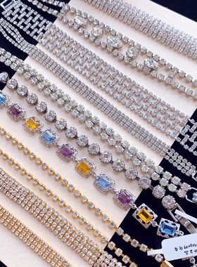 vintage古董手饰欧洲重工水晶