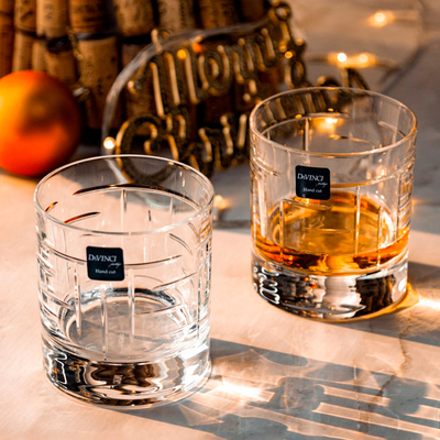 意大利进口手工威士忌酒杯