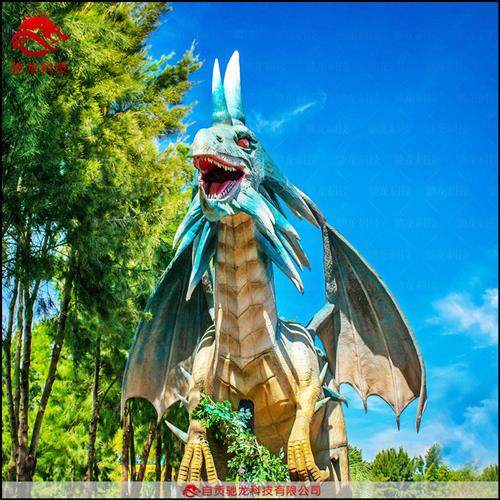 主题公园机模制作定制仿生电动机械模型怪兽博物馆展览模型定做