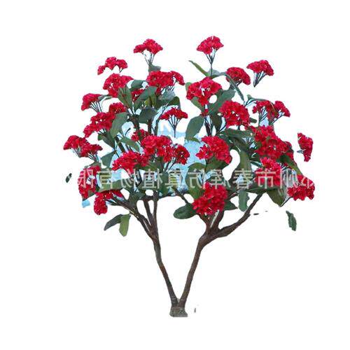 仿真树厂家仿真鸡蛋花树人造玻璃钢假树鸡蛋花树婚庆装饰树