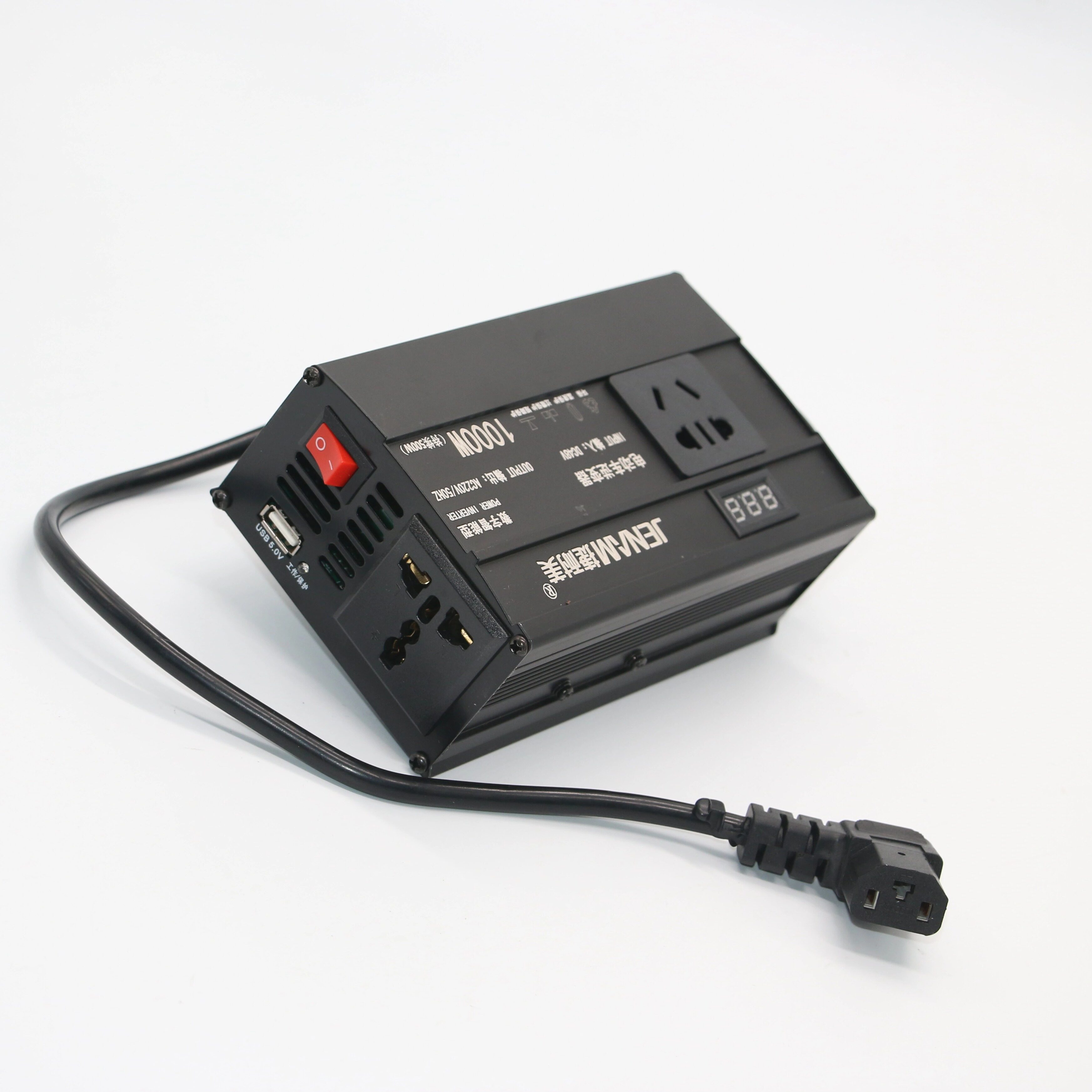电瓶车逆变器48V60/72伏转220V电动车三轮车大功率插座电源转换器
