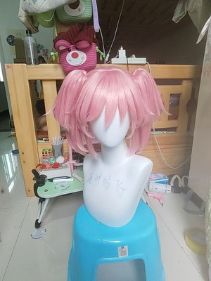 阁主家魔法少女小圆鹿目圆造型也做好成品cos假发虎口夹双马尾