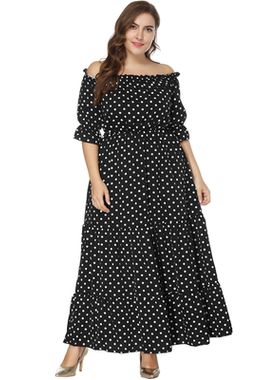 2022summer long dresses women fashion plus size skirt XL-6XL