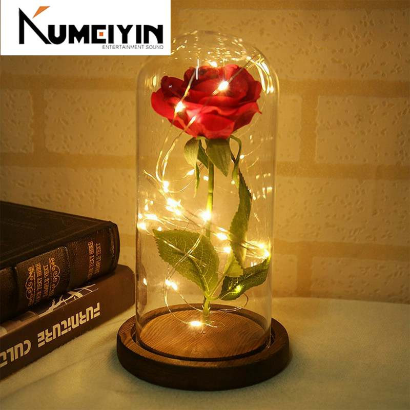Preserved Rose Lamp Simulation Decor Flower In lasin the Electrical life , Home Appliances Accessories , Phone Accessories  category - from Buy2taobao.com to provide professional Taobao agent buy service