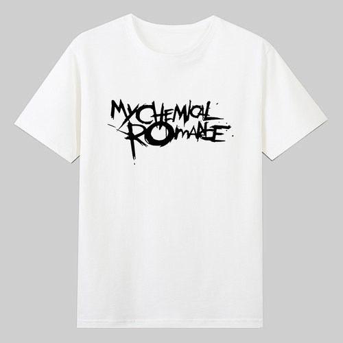 My Chemical Romance我的化学浪漫摇滚乐队短袖T恤MCR半袖男
