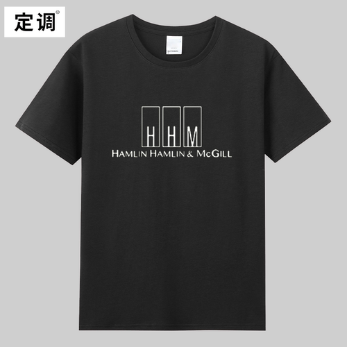Better Call Saul 风骚律师吉米字母HHM Hamlindigo纯棉短袖t恤