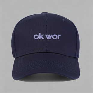 Sorry Lor OK wor广东文化粤语文化纯棉棒球帽鸭舌帽子防晒