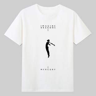 Mercury Act梦龙Imagine Dragons专辑音乐演唱会短袖衣服t恤潮