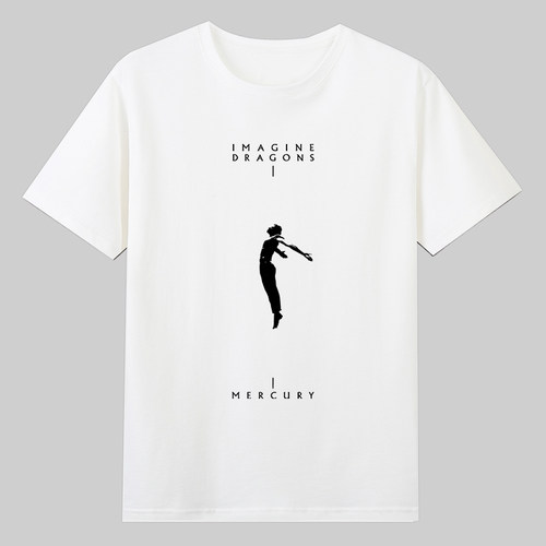 Mercury Act梦龙Imagine Dragons专辑音乐演唱会短袖衣服t恤潮