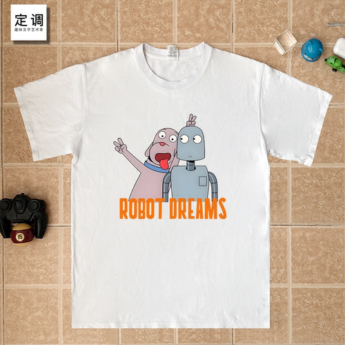 Robot Dreams再见机器人之梦Mon ami robot短袖T恤男儿童衣服