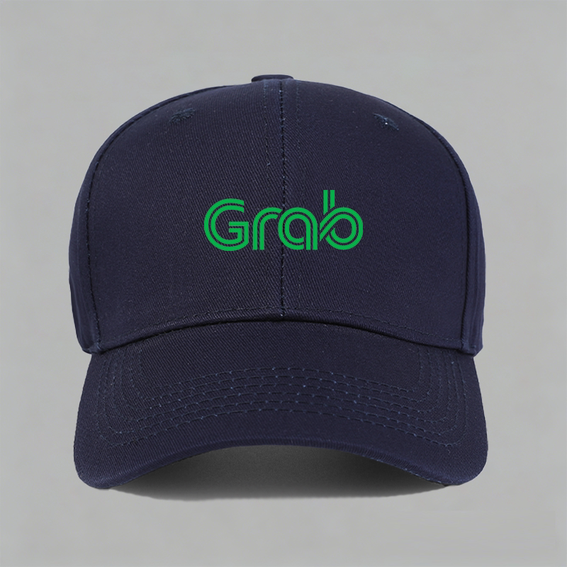 Grab东南亚泰国柬埔寨旅游纪念款纯棉棒球帽鸭舌帽子防晒