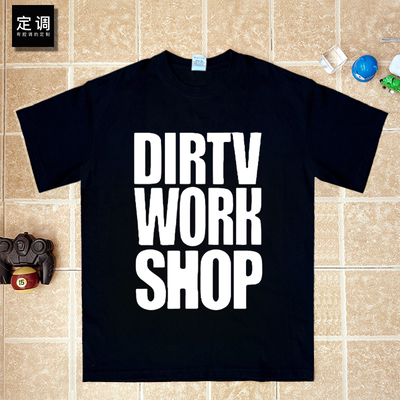 aespa宁艺卓cos短袖T恤女DIRTY WORK SHOP纯棉应援半袖上衣