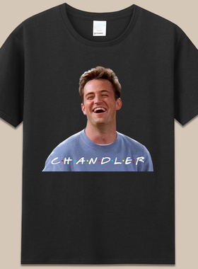 RIP Chandler老友记钱德勒马修派瑞纪念衫美剧Friends短袖t恤衣服