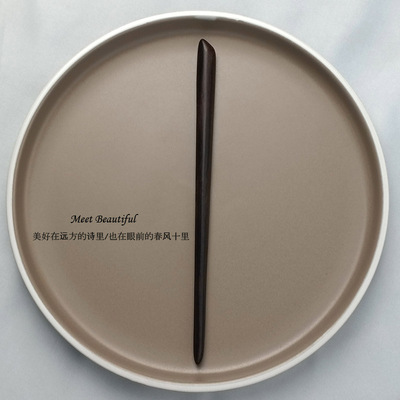 新款发簪女古风木质高级感简约