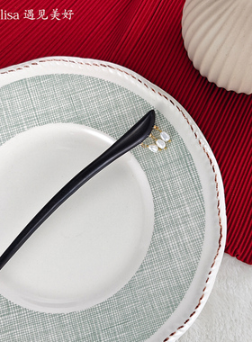 有12至18厘米可选 新中式黑檀木步摇发簪子古风超仙日常简约盘发