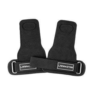 劳拉之星0776助力带握力带健身手套引体向上男硬拉护掌护腕女辅助