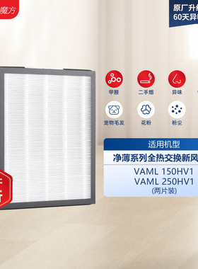 适配大金新风系统空气过滤网VAML150HV1/VAML250HV1过滤芯