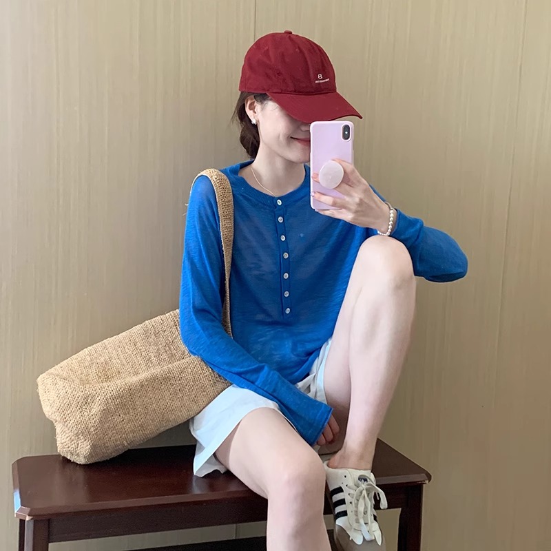 防晒衣女款2025新款夏季薄款轻薄透气宽松长袖韩版休闲罩衫上衣女