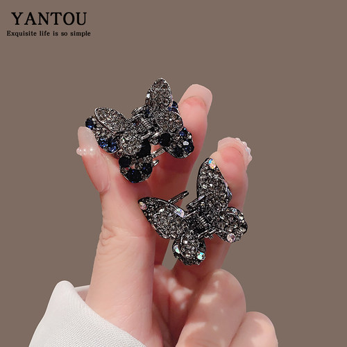 颜透抓夹合金/镀银/镀金日韩发饰