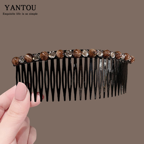 碎发整理神器发梳插后脑勺卡子