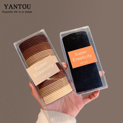 高弹力橡皮筋发绳日韩