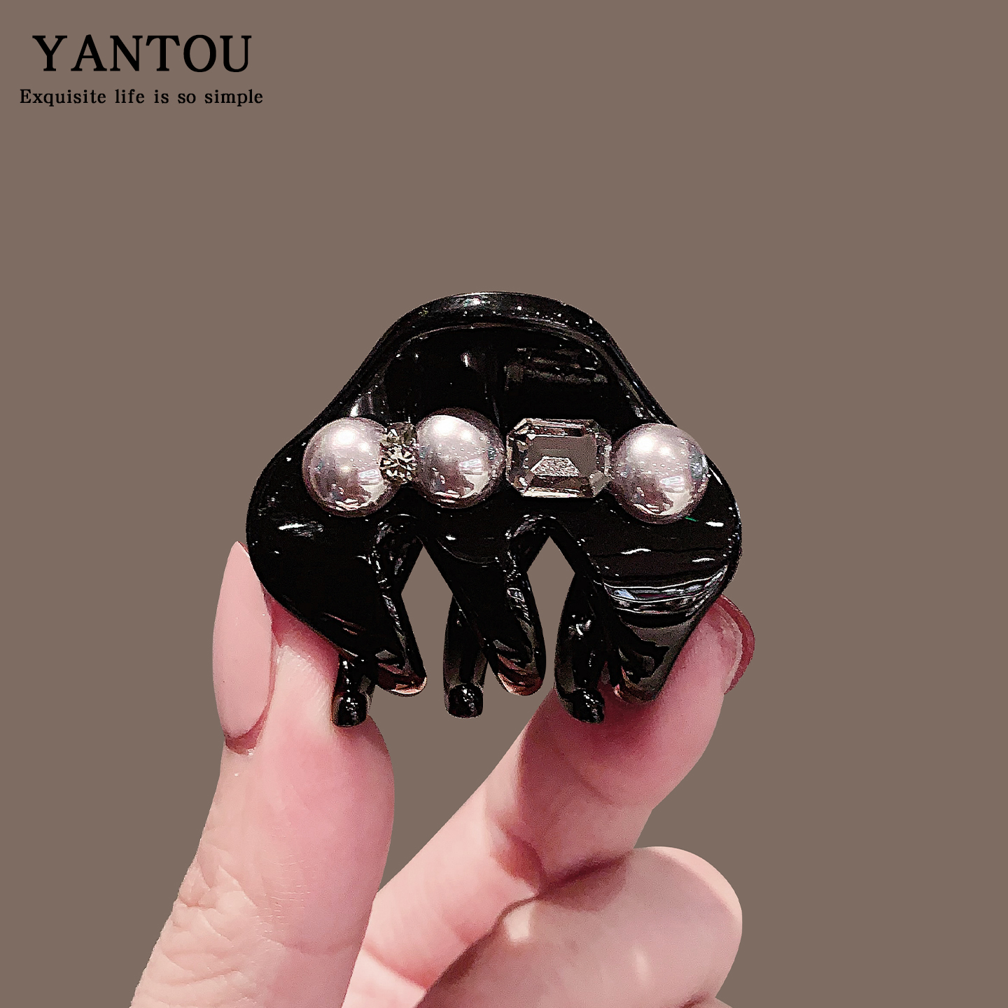 小号发夹气质可爱刘海抓夹顶夹女