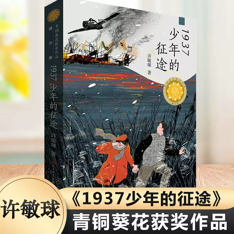 1937少年的征途 许敏球著 青铜葵花获奖作品儿童文学小说 三四五六年级小学生课外阅读书籍 天天出版社8-12周岁读物暑寒假经典书目